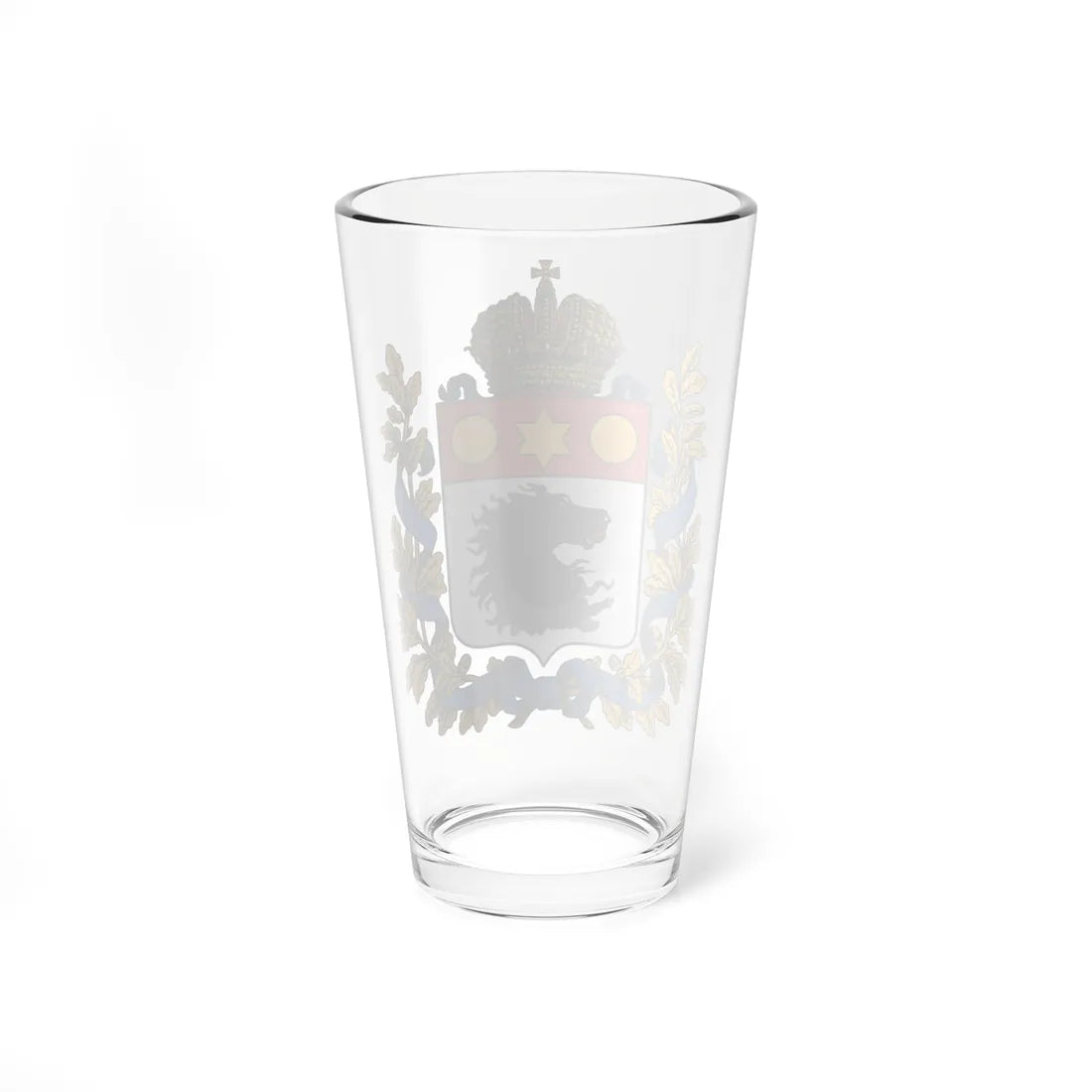 Coat of arms of Kharkov Governorate 1878 (Russia) (Coat of Arms) Pint Glass 16oz - Go Mug Yourself