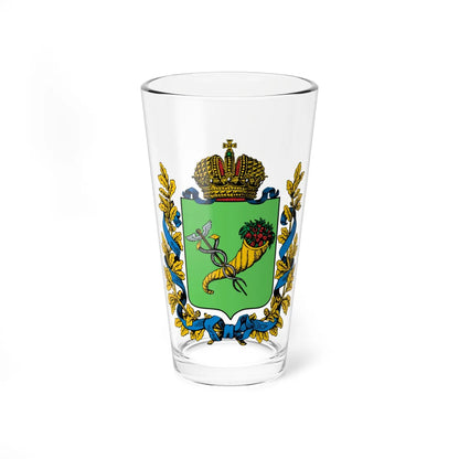 Coat of arms of Kharkov Governorate 1887 (Russia) (Coat of Arms) Pint Glass 16oz 16oz - Go Mug Yourself