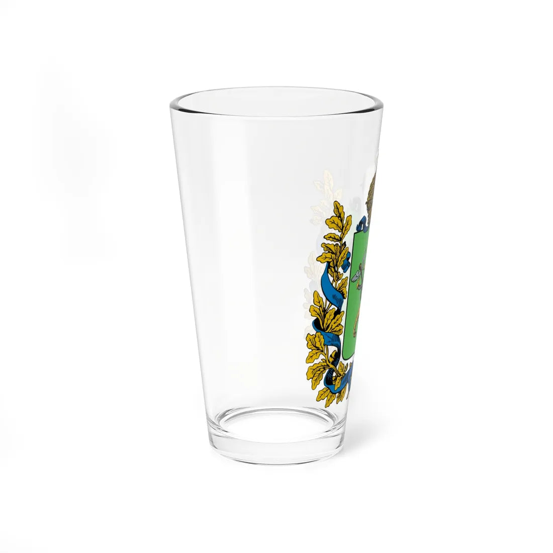 Coat of arms of Kharkov Governorate 1887 (Russia) (Coat of Arms) Pint Glass 16oz - Go Mug Yourself