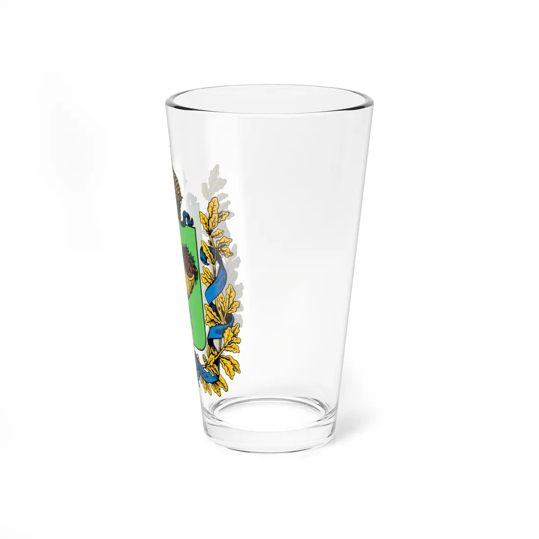 Coat of arms of Kharkov Governorate 1887 (Russia) (Coat of Arms) Pint Glass 16oz - Go Mug Yourself