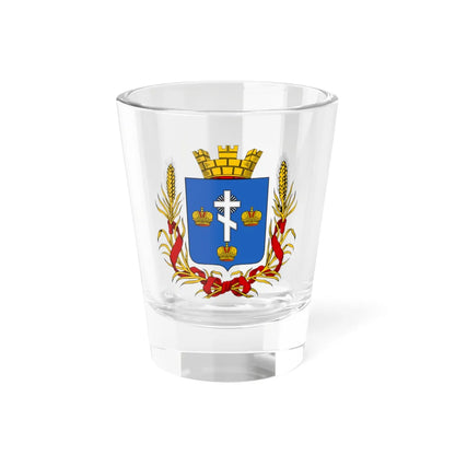 Coat of arms of Kherson 1878 (Ukraine) (Coat of Arms) Shot Glass 1.5oz 1.5oz - Go Mug Yourself