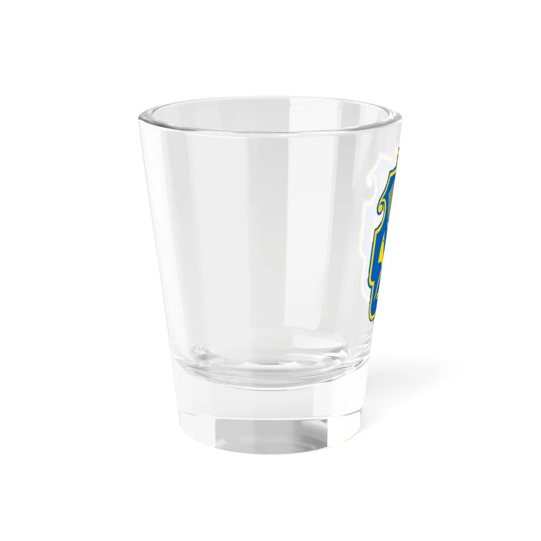 Coat of Arms of Kherson Oblast m (Ukraine) (Coat of Arms) Shot Glass 1.5oz - Go Mug Yourself