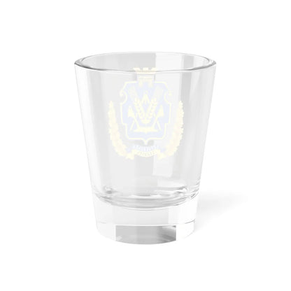 Coat of Arms of Kherson Oblast (Ukraine) (Coat of Arms) Shot Glass 1.5oz - Go Mug Yourself