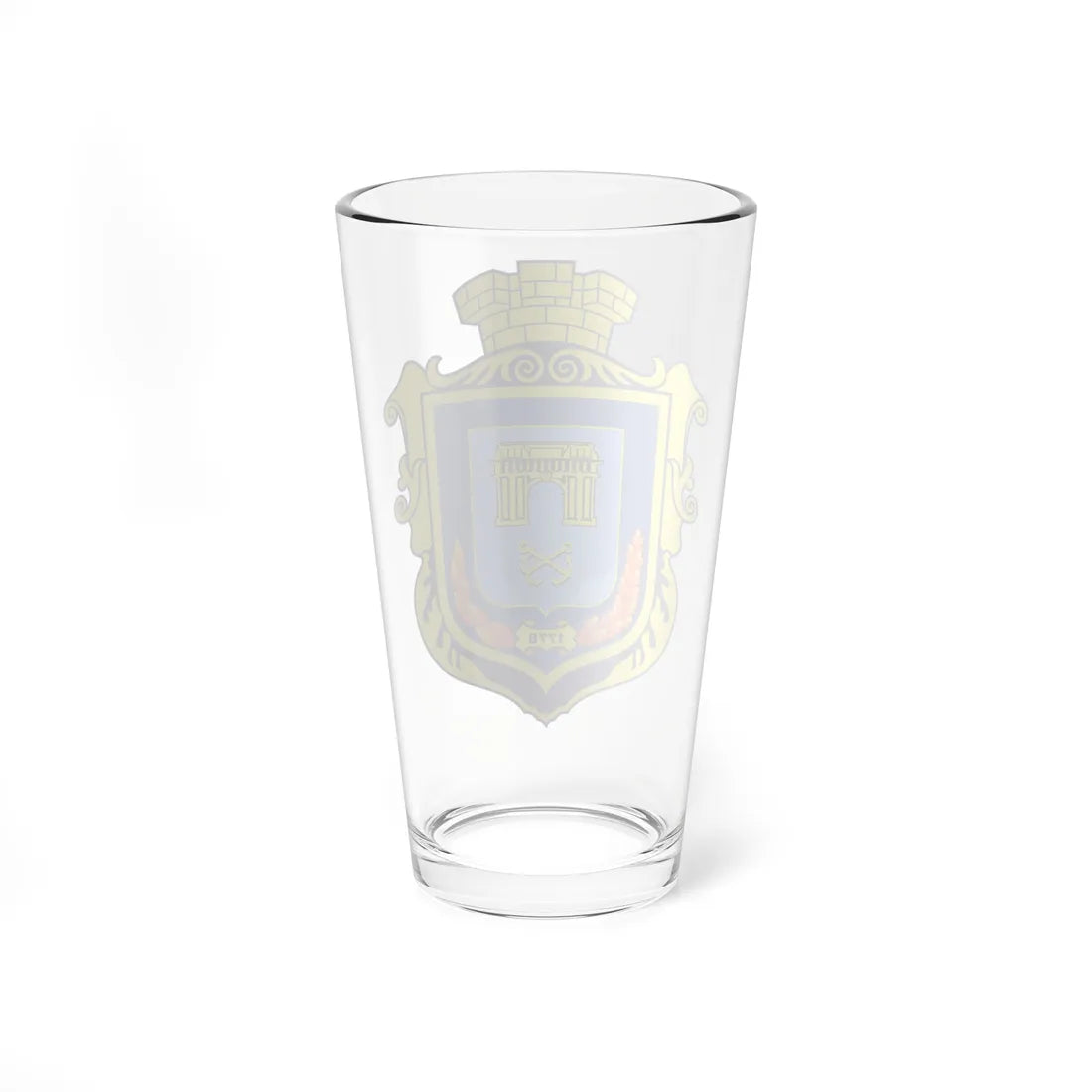 Coat of arms of Kherson (Ukraine) (Coat of Arms) Pint Glass 16oz - Go Mug Yourself