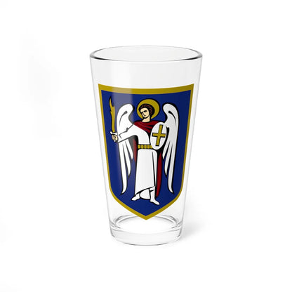 Coat of arms of Kiev (Ukraine) (Coat of Arms) Pint Glass 16oz 16oz - Go Mug Yourself