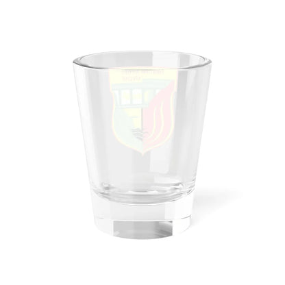 Coat of arms of Kičevo Municipality (North Macedonia) (Coat of Arms) Shot Glass 1.5oz - Go Mug Yourself