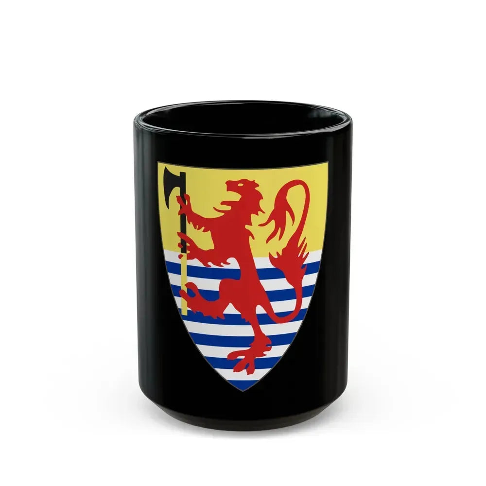 Coat of arms of King of Iceland (13th century) - Black Coffee Mug 15oz - Go Mug Yourself