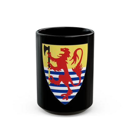 Coat of arms of King of Iceland (13th century) - Black Coffee Mug-15oz-Go Mug Yourself