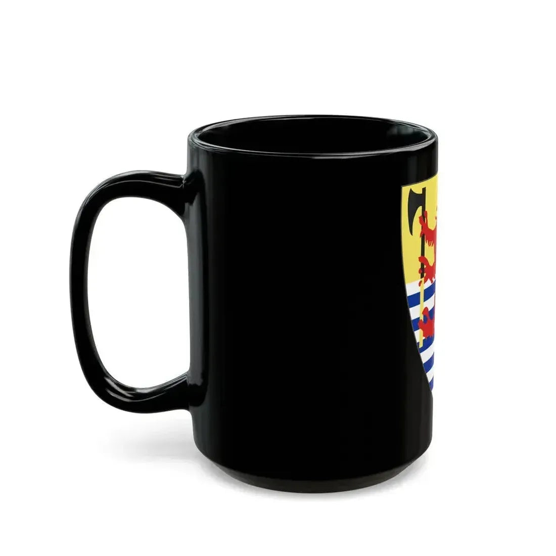 Coat of arms of King of Iceland (13th century) - Black Coffee Mug - Go Mug Yourself