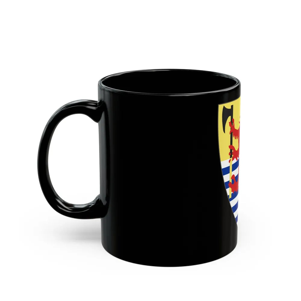 Coat of arms of King of Iceland (13th century) - Black Coffee Mug-Go Mug Yourself