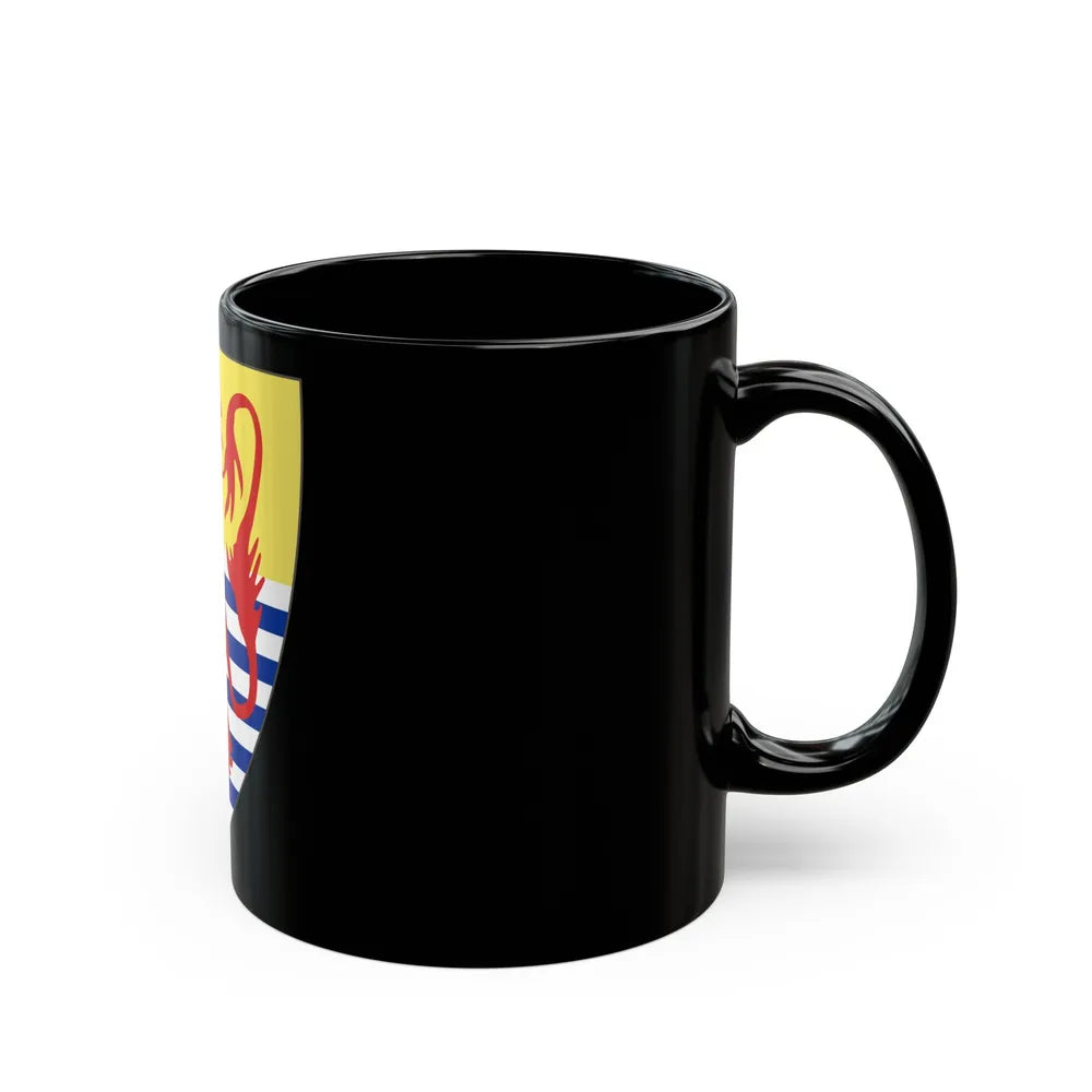 Coat of arms of King of Iceland (13th century) - Black Coffee Mug-Go Mug Yourself