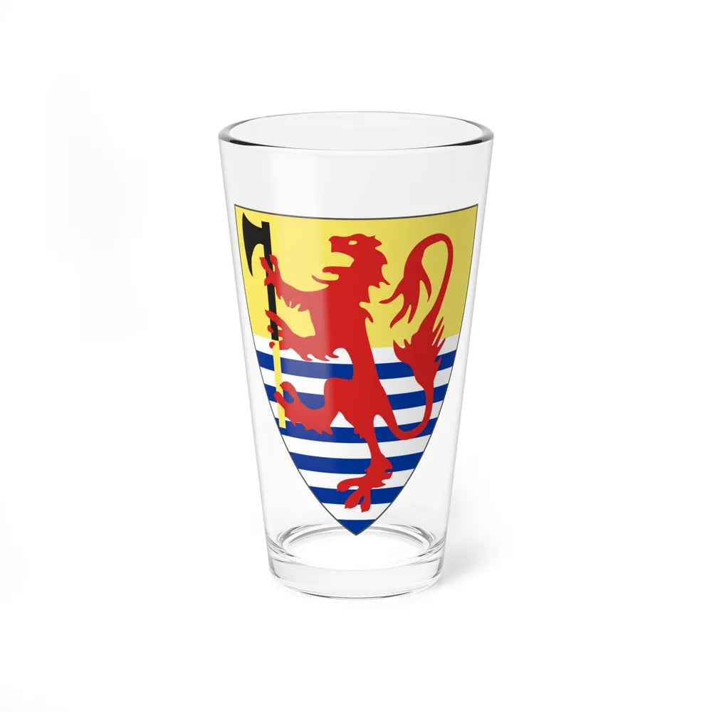 Coat of arms of King of Iceland (13th century) - Pint Glass 16oz-16oz-Go Mug Yourself