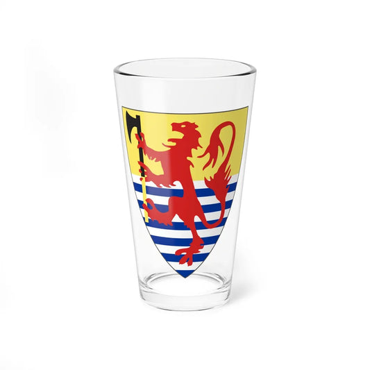 Coat of arms of King of Iceland (13th century) - Pint Glass 16oz-16oz-Go Mug Yourself