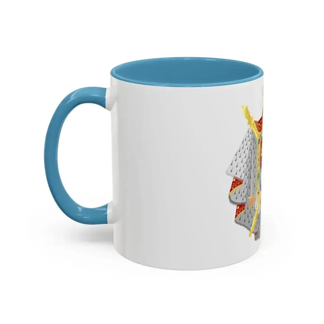 Coat of arms of kingdom Holland King Lodewijk 1808 - Accent Coffee Mug - Go Mug Yourself
