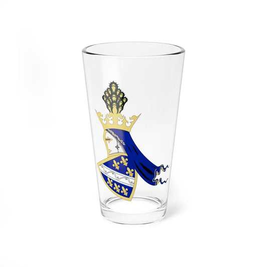 Coat of arms of Kingdom of Bosnia - Pint Glass 16oz-16oz-Go Mug Yourself