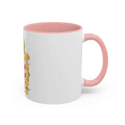 Coat of Arms of Kingdom of Croatia - Accent Coffee Mug - Go Mug Yourself