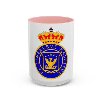 Coat of arms of Kingdom of Haiti - Accent Coffee Mug 15oz Pink - Go Mug Yourself