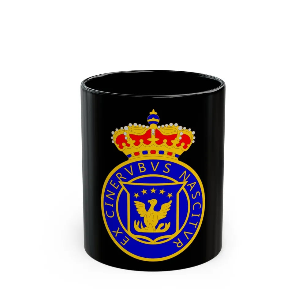 Coat of arms of Kingdom of Haiti - Black Coffee Mug-11oz-Go Mug Yourself