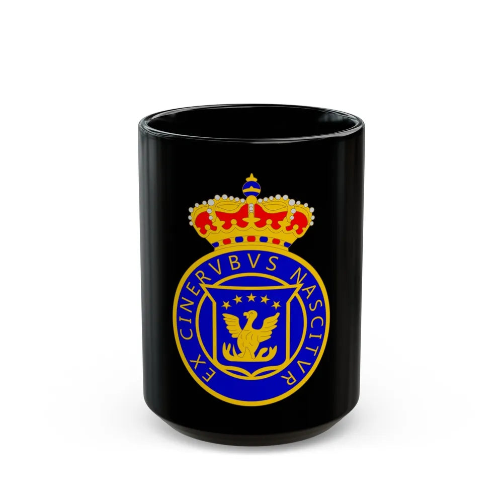 Coat of arms of Kingdom of Haiti - Black Coffee Mug-15oz-Go Mug Yourself