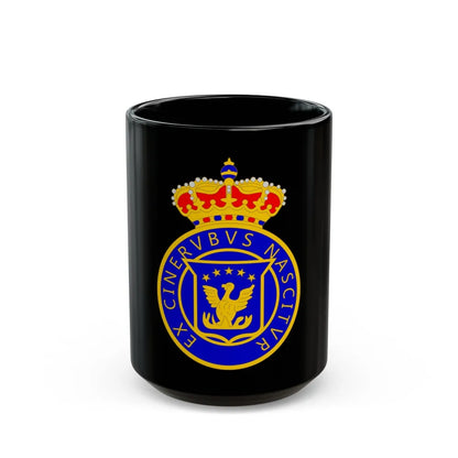 Coat of arms of Kingdom of Haiti - Black Coffee Mug-15oz-Go Mug Yourself