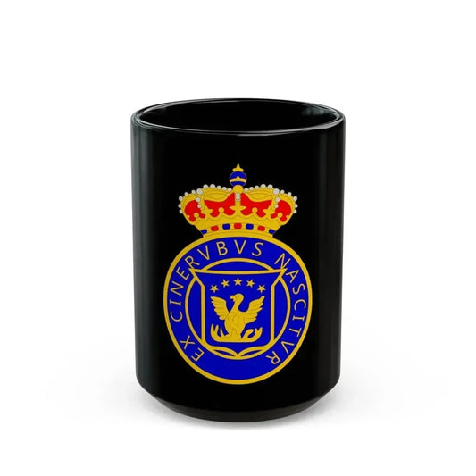 Coat of arms of Kingdom of Haiti - Black Coffee Mug 15oz - Go Mug Yourself