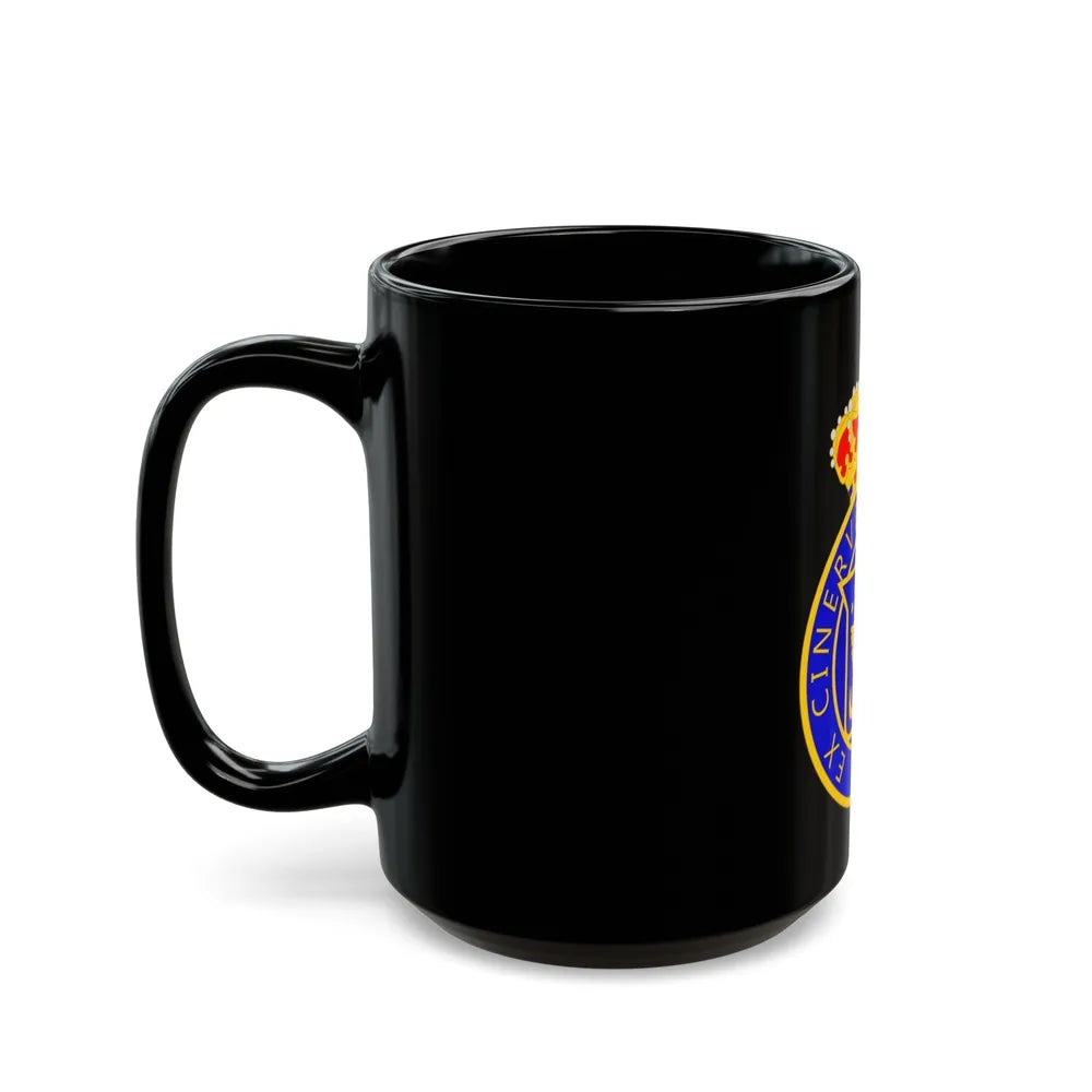 Coat of arms of Kingdom of Haiti - Black Coffee Mug-Go Mug Yourself