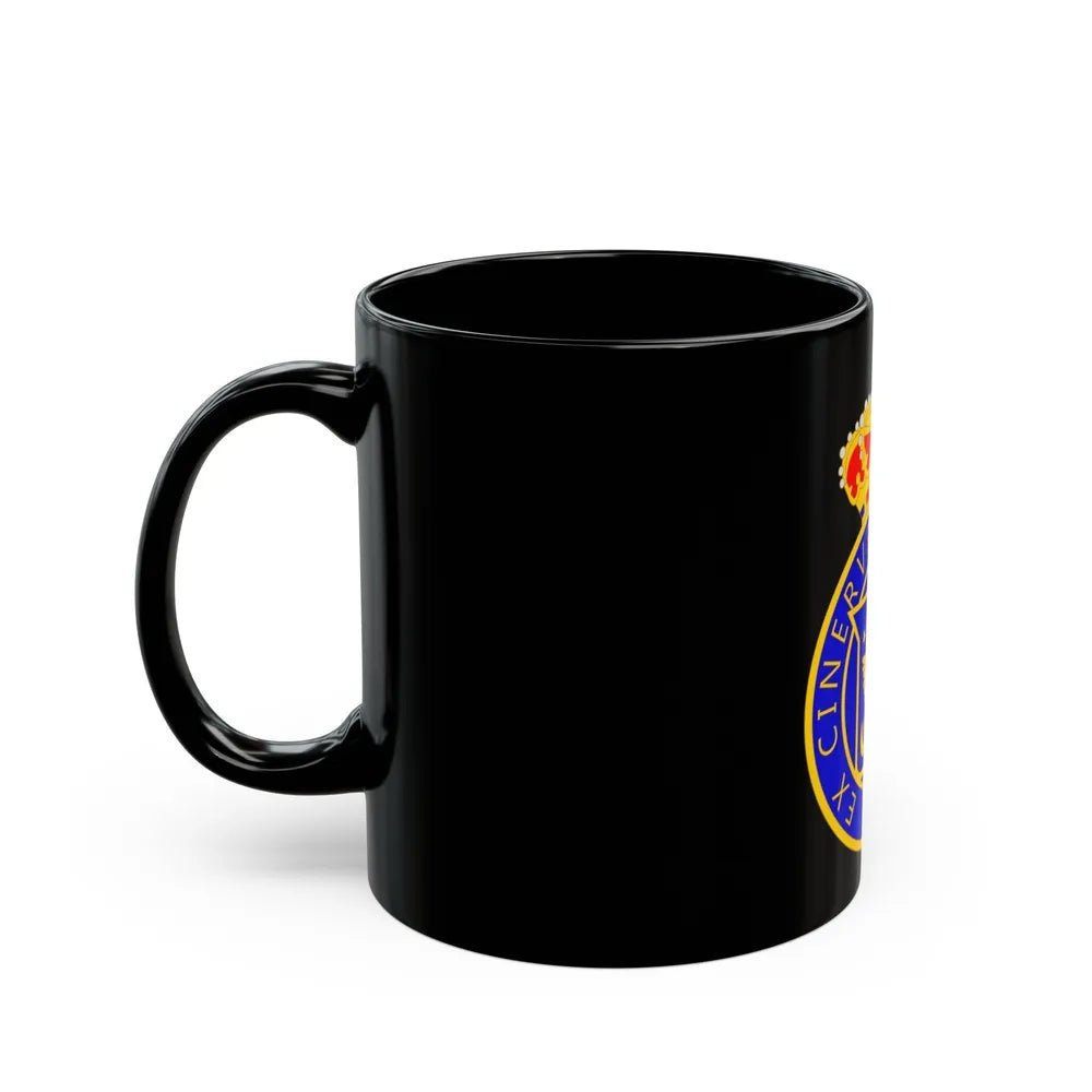 Coat of arms of Kingdom of Haiti - Black Coffee Mug-Go Mug Yourself