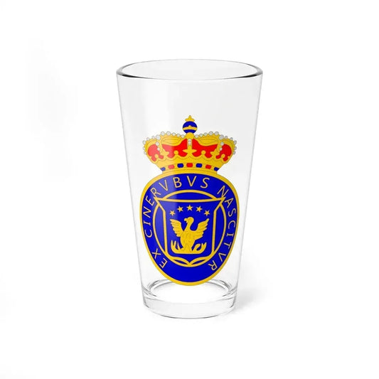 Coat of arms of Kingdom of Haiti - Pint Glass 16oz 16oz - Go Mug Yourself