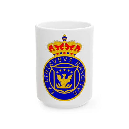 Coat of arms of Kingdom of Haiti - White Coffee Mug 15oz - Go Mug Yourself