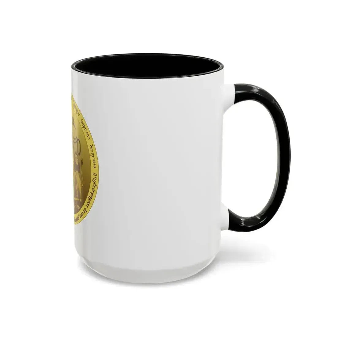 Coat of arms of Kingdom of Kartli-Kakheti - Accent Coffee Mug - Go Mug Yourself