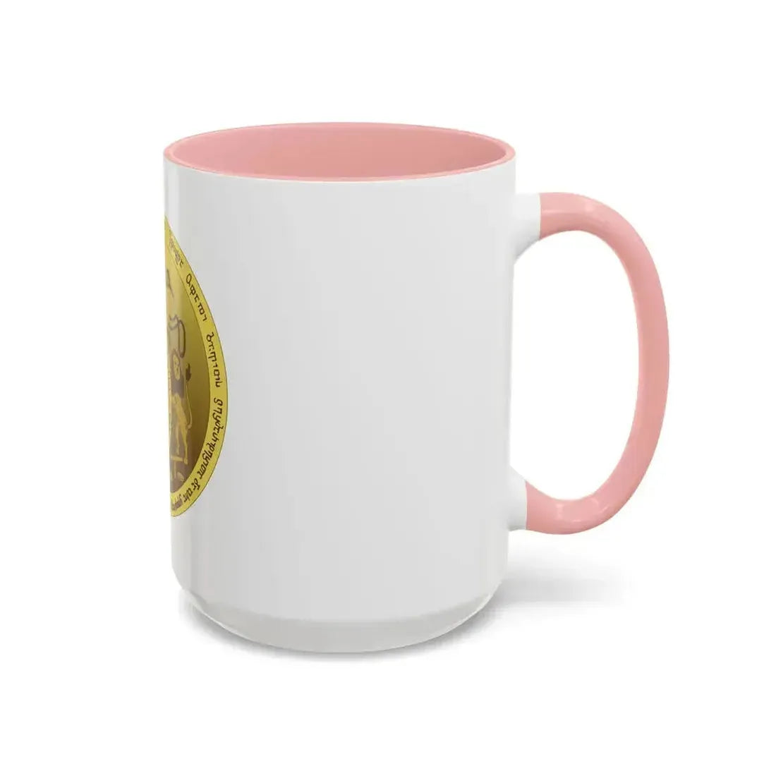 Coat of arms of Kingdom of Kartli-Kakheti - Accent Coffee Mug - Go Mug Yourself