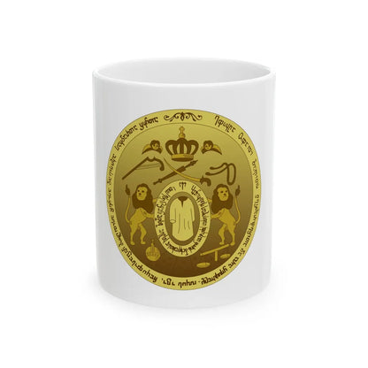 Coat of arms of Kingdom of Kartli-Kakheti - White Coffee Mug-11oz-Go Mug Yourself