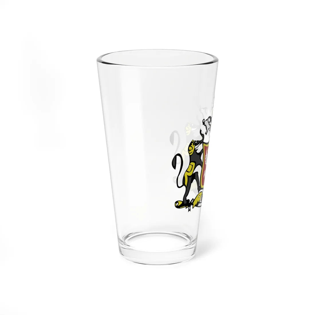 Coat of arms of Kingdom of Mysore (India) (Coat of Arms) Pint Glass 16oz - Go Mug Yourself