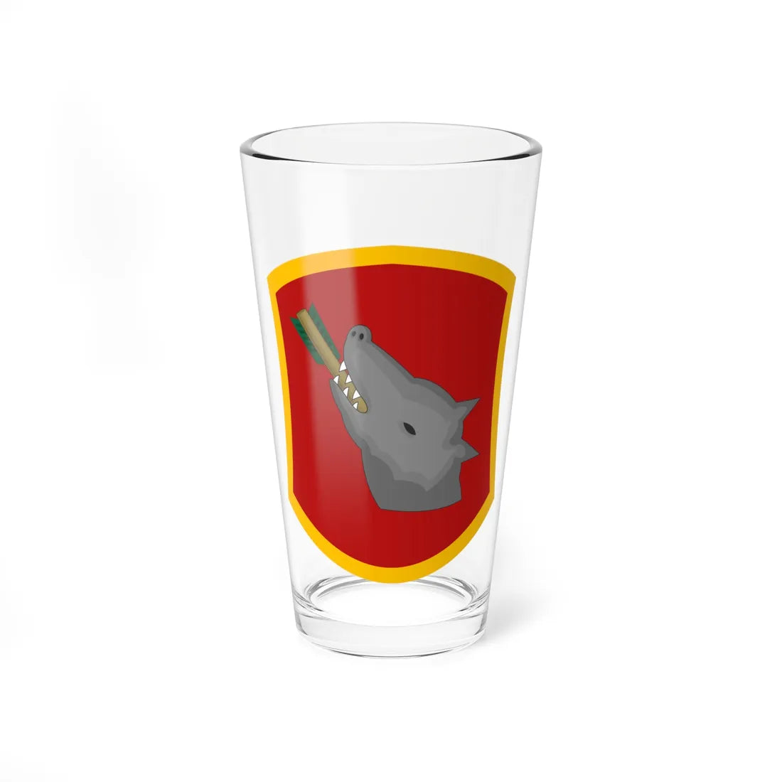 Coat of arms of Kingdom of Serbia 171839 (Serbia) (Coat of Arms) Pint Glass 16oz 16oz - Go Mug Yourself