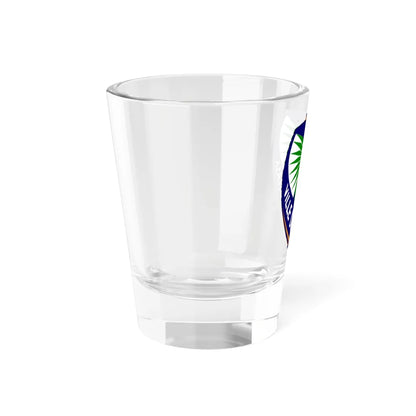 Coat of arms of Kinshasa (Congo) (Coat of Arms) Shot Glass 1.5oz - Go Mug Yourself