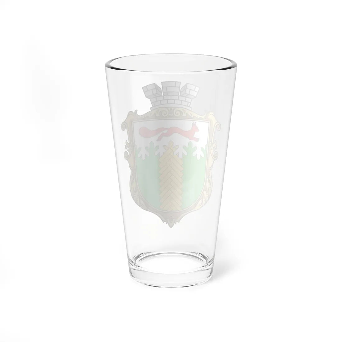 Coat of arms of Kivertsi (Ukraine) (Coat of Arms) Pint Glass 16oz - Go Mug Yourself