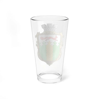 Coat of arms of Kivertsi (Ukraine) (Coat of Arms) Pint Glass 16oz - Go Mug Yourself
