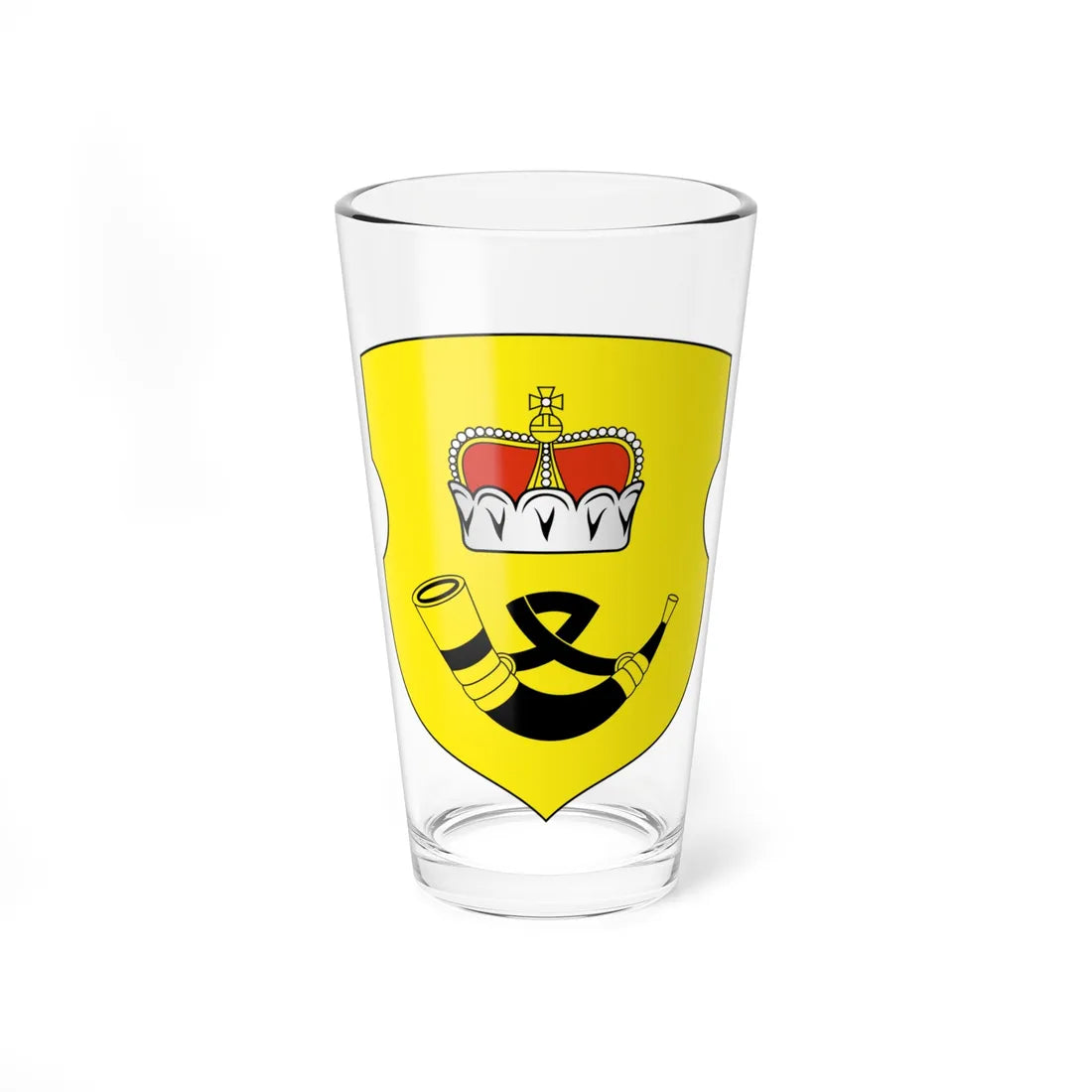 Coat of Arms of Kleck Belarus (Belarus) (Coat of Arms) Pint Glass 16oz 16oz - Go Mug Yourself