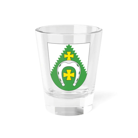 Coat of Arms of Kličaŭ Belarus (Belarus) (Coat of Arms) Shot Glass 1.5oz 1.5oz - Go Mug Yourself