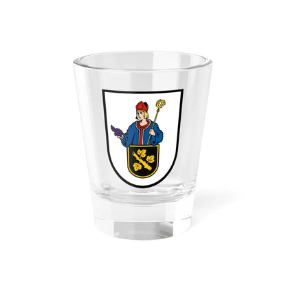 Coat of Arms of Kölleda (Germany) (Coat of Arms) Shot Glass 1.5oz 1.5oz - Go Mug Yourself