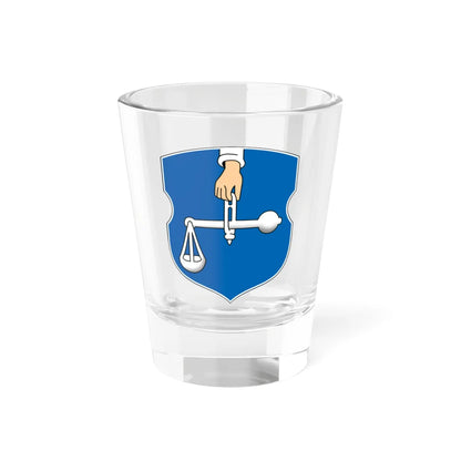 Coat of Arms of Škloŭ Belarus (Belarus) (Coat of Arms) Shot Glass 1.5oz 1.5oz - Go Mug Yourself