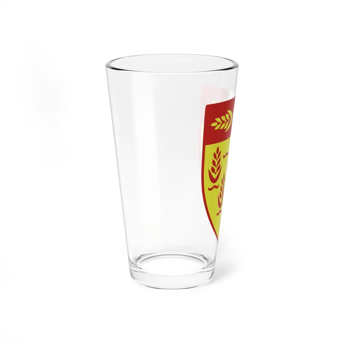 Coat of arms of Kočani Municipality (North Macedonia) (Coat of Arms) Pint Glass 16oz - Go Mug Yourself