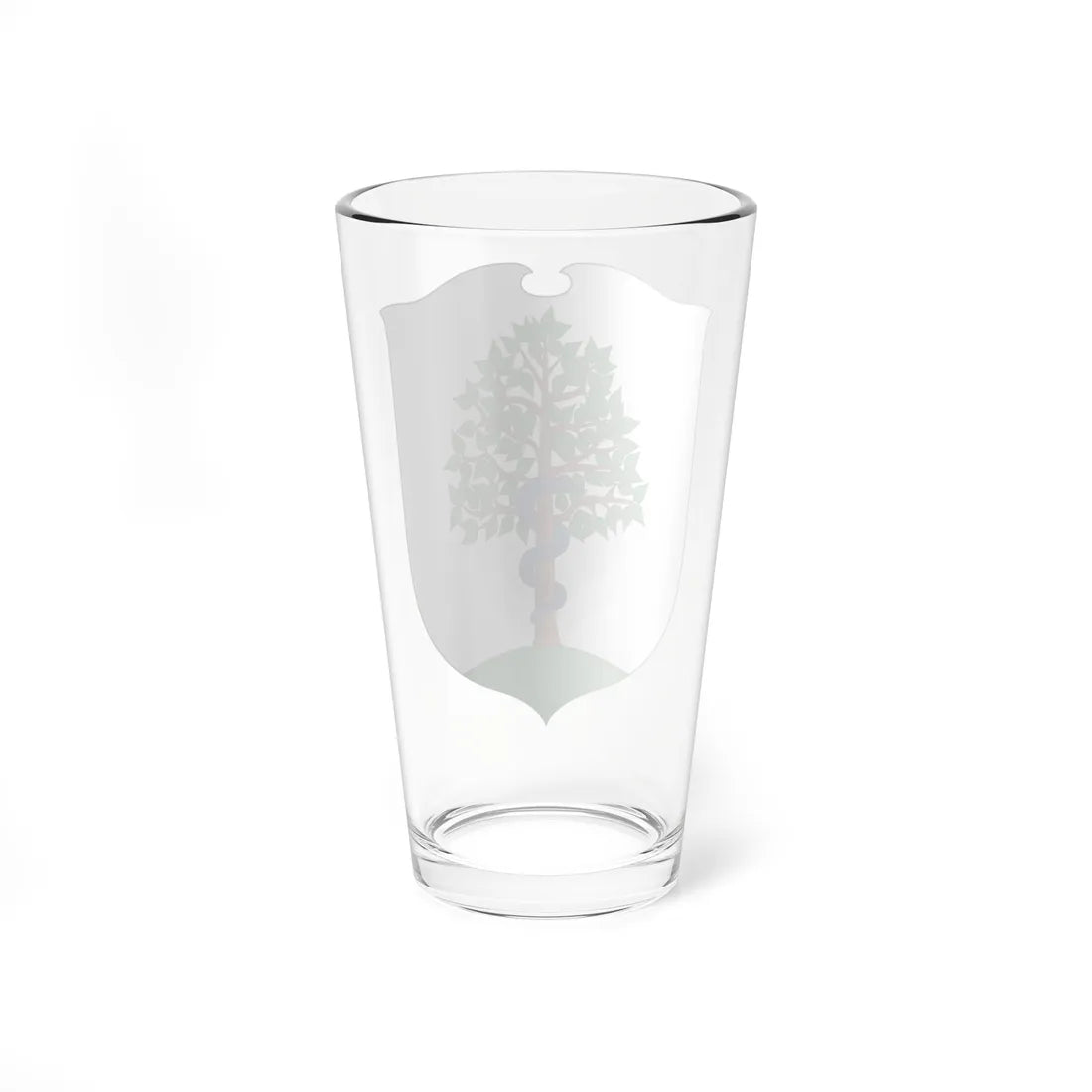 Coat of arms of Koekelberg escutcheon (Belgium) (Coat of Arms) Pint Glass 16oz - Go Mug Yourself