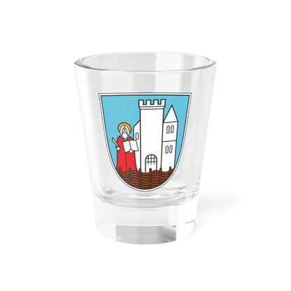 Coat of arms of Kočevje (Slovenia) (Coat of Arms) Shot Glass 1.5oz 1.5oz - Go Mug Yourself