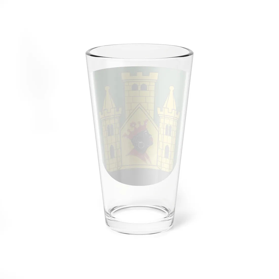 Coat of arms of Škofja Loka alternative version (Slovenia) (Coat of Arms) Pint Glass 16oz - Go Mug Yourself