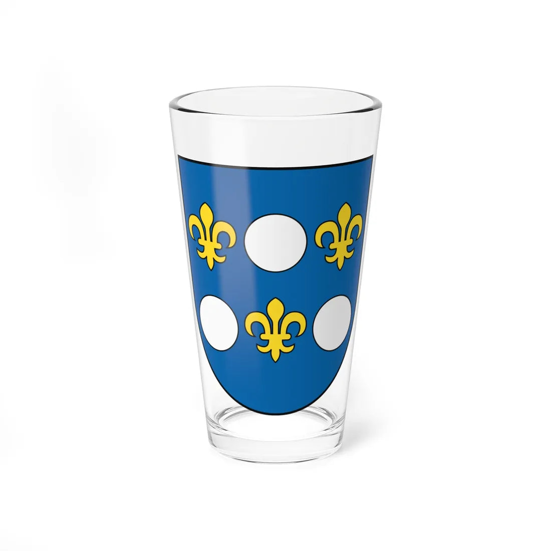 Coat of Arms of Košice-Juh (Slovakia) (Coat of Arms) Pint Glass 16oz 16oz - Go Mug Yourself
