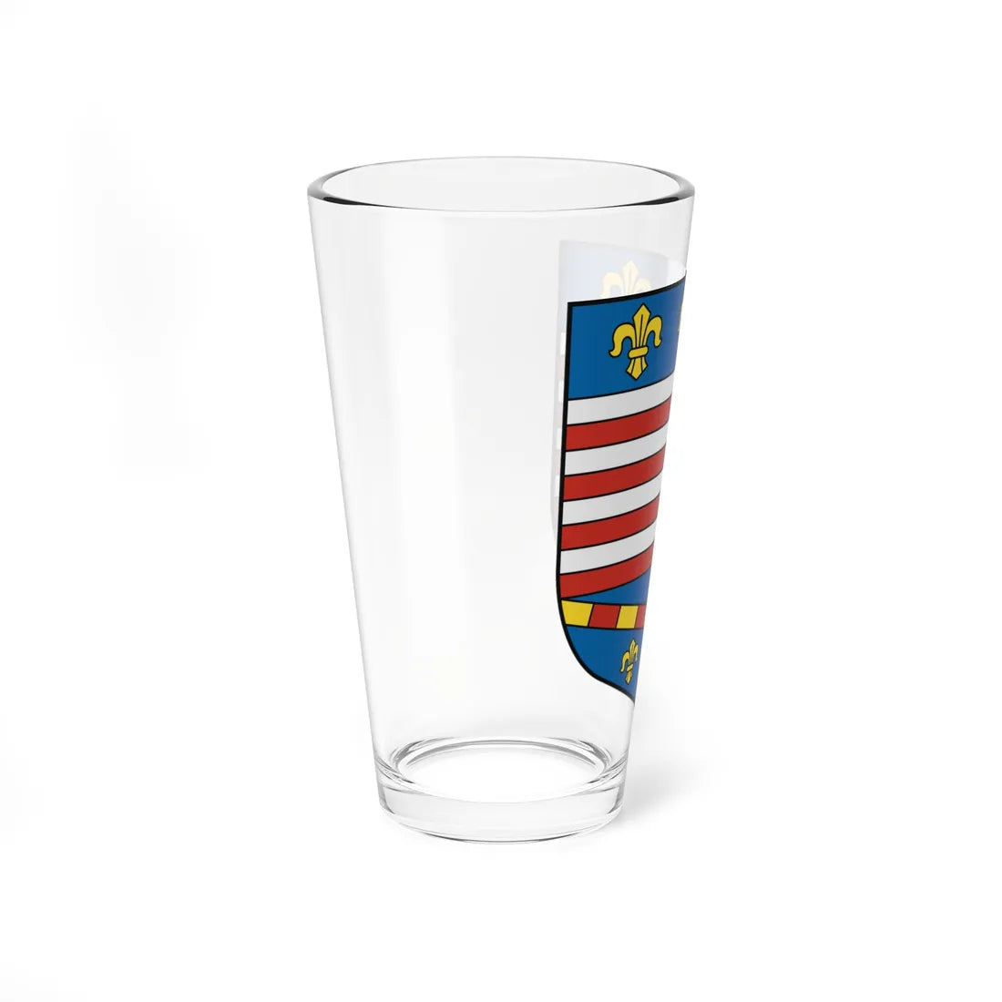 Coat of Arms of Košice (Slovakia) (Coat of Arms) Pint Glass 16oz - Go Mug Yourself