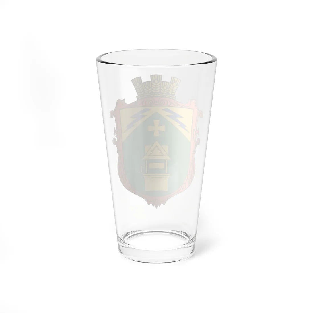Coat of Arms of Kolodentsi (Ukraine) (Coat of Arms) Pint Glass 16oz - Go Mug Yourself