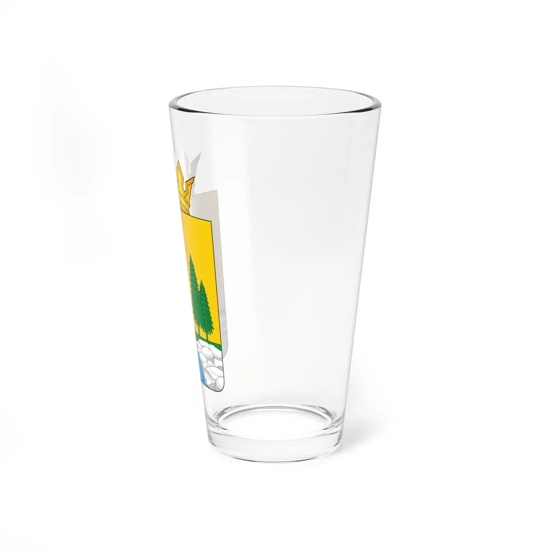 Coat of Arms of Kondopozhsky District (Russia) (Coat of Arms) Pint Glass 16oz - Go Mug Yourself