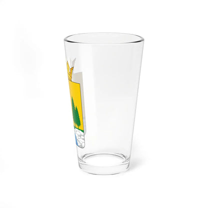 Coat of Arms of Kondopozhsky District (Russia) (Coat of Arms) Pint Glass 16oz - Go Mug Yourself